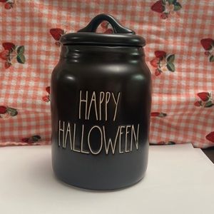 Rae Dunn happy Halloween baby canister